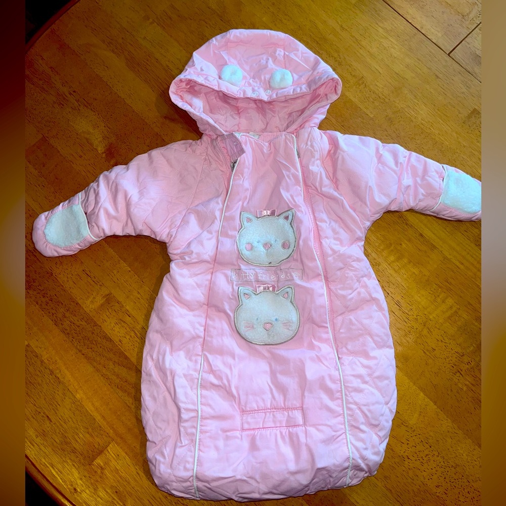 Weather Tamer Baby Bunting Snowsuit swaddle 0-9months